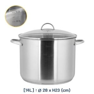 힘멜  3중바닥 스텐 곰솥[28cm]