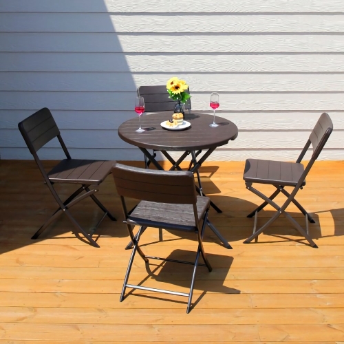 아르망 아르망 800 브로몰딩 테이블 아르망의자 4개 세트