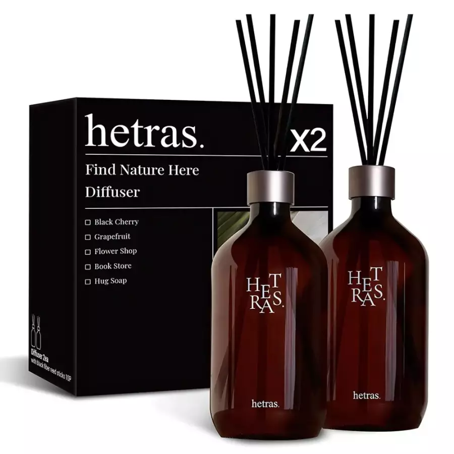 헤트라스 프리미엄 디퓨저 그레이프프루트 500ml (3개)_이미지