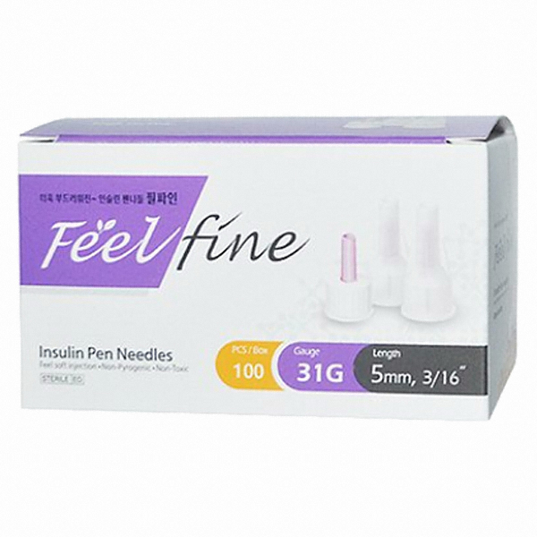 필텍 필파인 인슐린 펜니들 31G 5mm (100개)