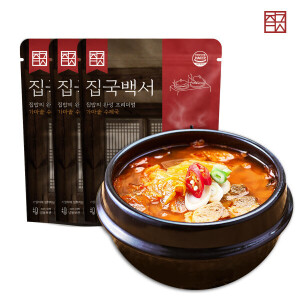 집국백서 가마솥 수제국 김치찌개 500g (9개)