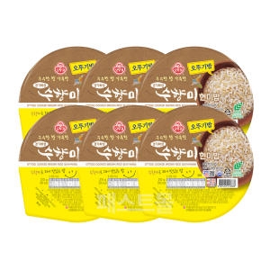 오뚜기 수향미 현미밥 210g (6개)