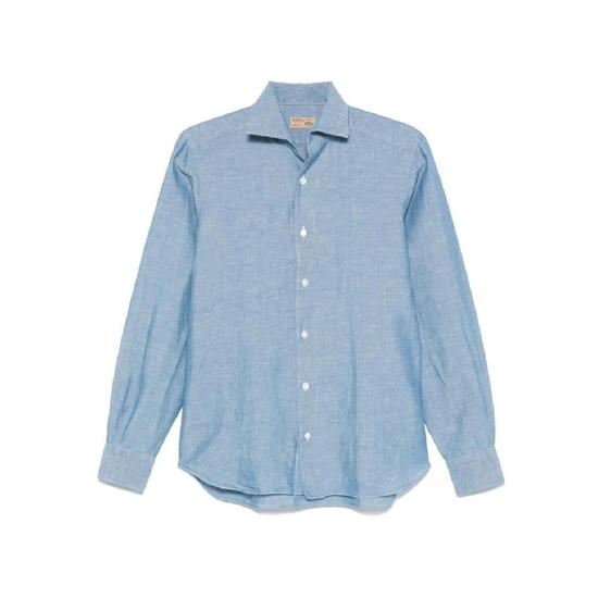 바르바 슬럽 텍스처 셔츠 IFU95P0147252 T_이미지