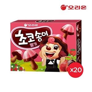 오리온 초코송이 딸기 45g (20개)_이미지