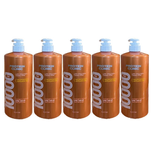 LG생활건강 엘라스틴 프로틴클리닉 단백질 고영양 샴푸 1000ml (5개)