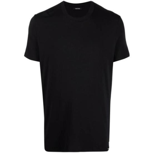 톰포드 반팔 티셔츠 T4M081410002 Black_이미지