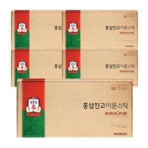 한국인삼공사 정관장 홍삼진고 이뮨 스틱 10g 30포 (5개)
