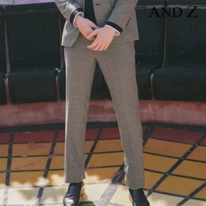  ANDZ 클래식 빅글렌 체크 패턴 정장팬츠 BZZ3SP1106