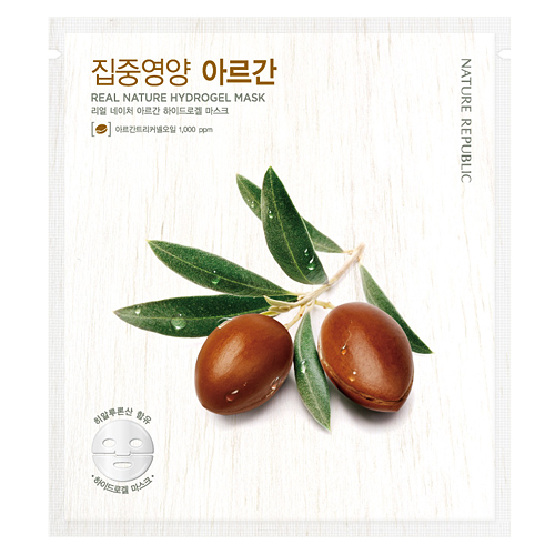 네이처리퍼블릭 리얼 네이처 아르간 하이드로겔 마스크 (10매)_이미지