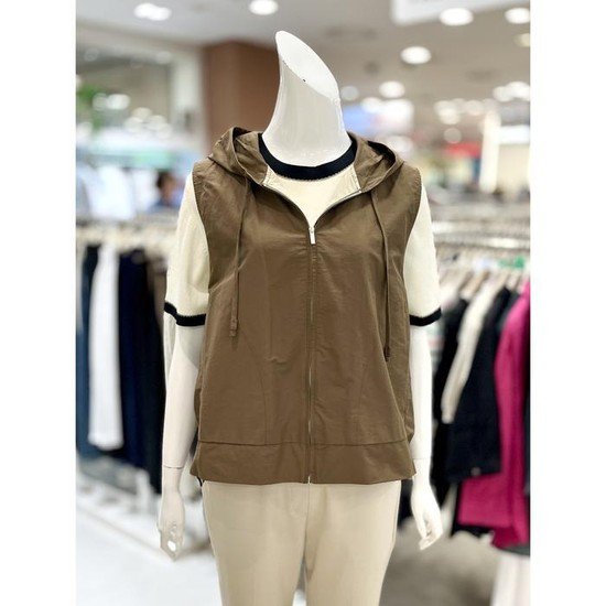 소고디자인 트리아나 후드 집업 베스트 AK3VA01