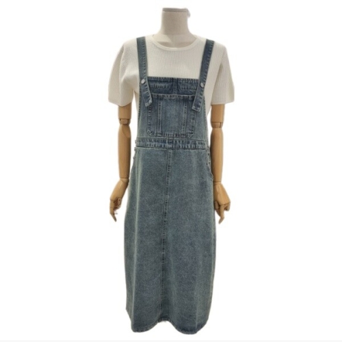 데님 오버롤 원피스 FSDOSWOP01