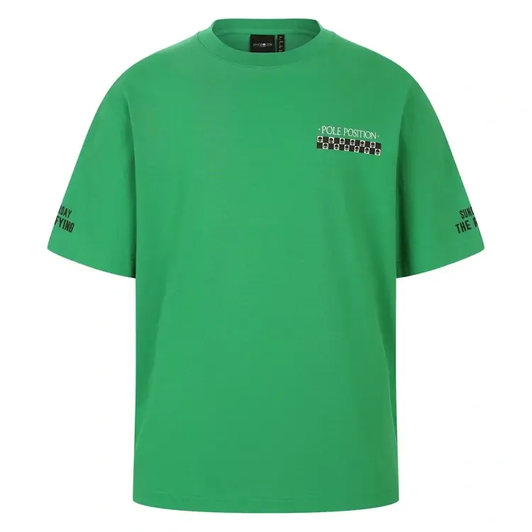 하이드로겐 유니 체커보드 그래픽 반팔 티셔츠 H31F2TR246_GN_이미지