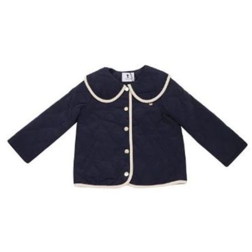 퍼스트어패럴 프렌치캣 NV 카라 퀼팅 JK Q54DDK070