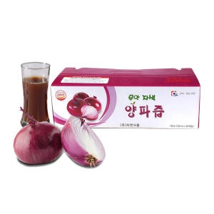 자연식품 무안 자색 양파즙 100ml 140포 (1개)_이미지