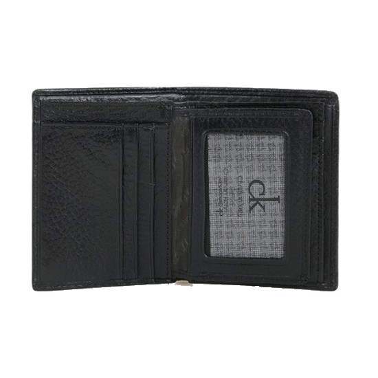 크리스찬케리 소가죽 중지갑 CK-229 (블랙)_이미지