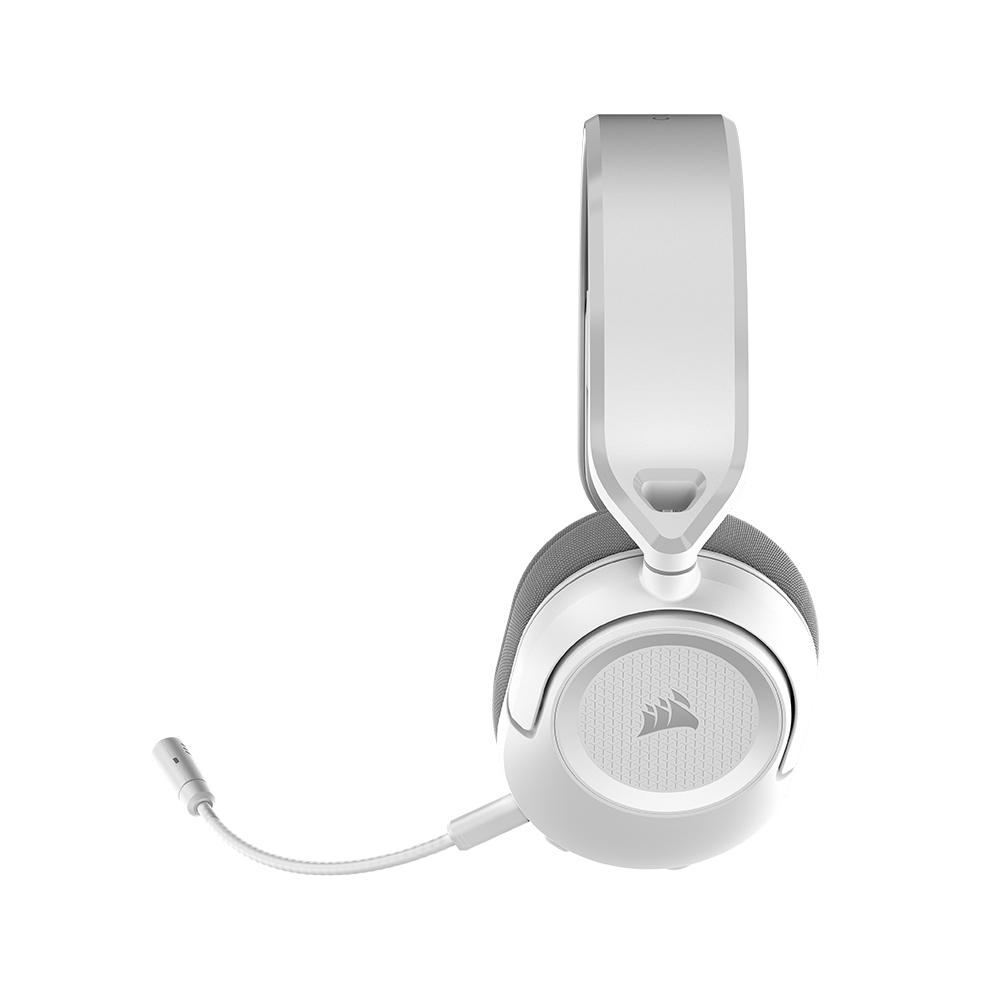 CORSAIR HS35 v3 무선 게이밍 헤드셋 (화이트, 정품)_이미지