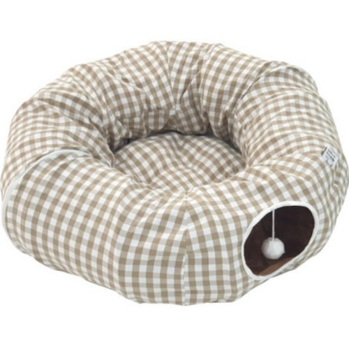 ㅤ행운이네 고양이 터널 베이지_이미지