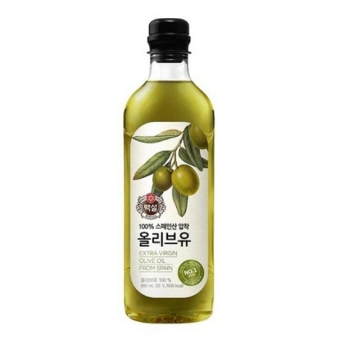 스페인산 압착 올리브유 500ml 4개