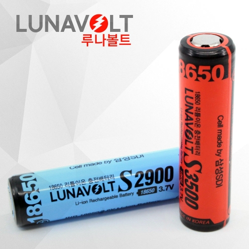 루나볼트 삼성셀 18650 보호회로 리튬이온 배터리 국산 04 파나소닉 2900mAh 보호회로 1개 1개이미지입니다. 누르면 해당 게시물로 새창이동합니다.