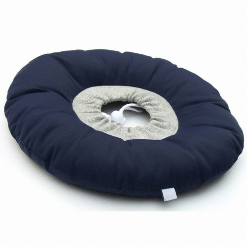 모모민트 마카롱 쿠션 넥카라 네이비 XXS (1개)