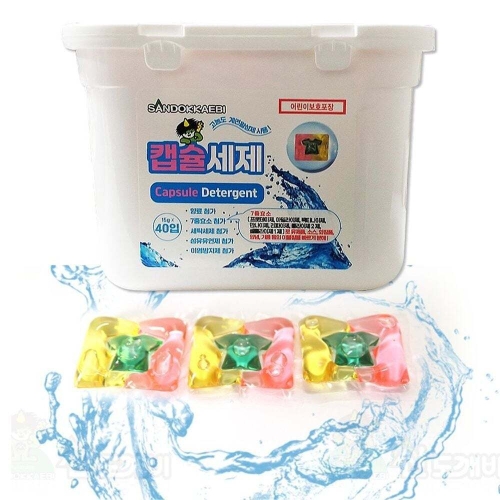 산도깨비 캡슐세제 40개입