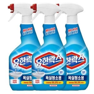 유한양행 유한락스 욕실청소용 900ml (3개)