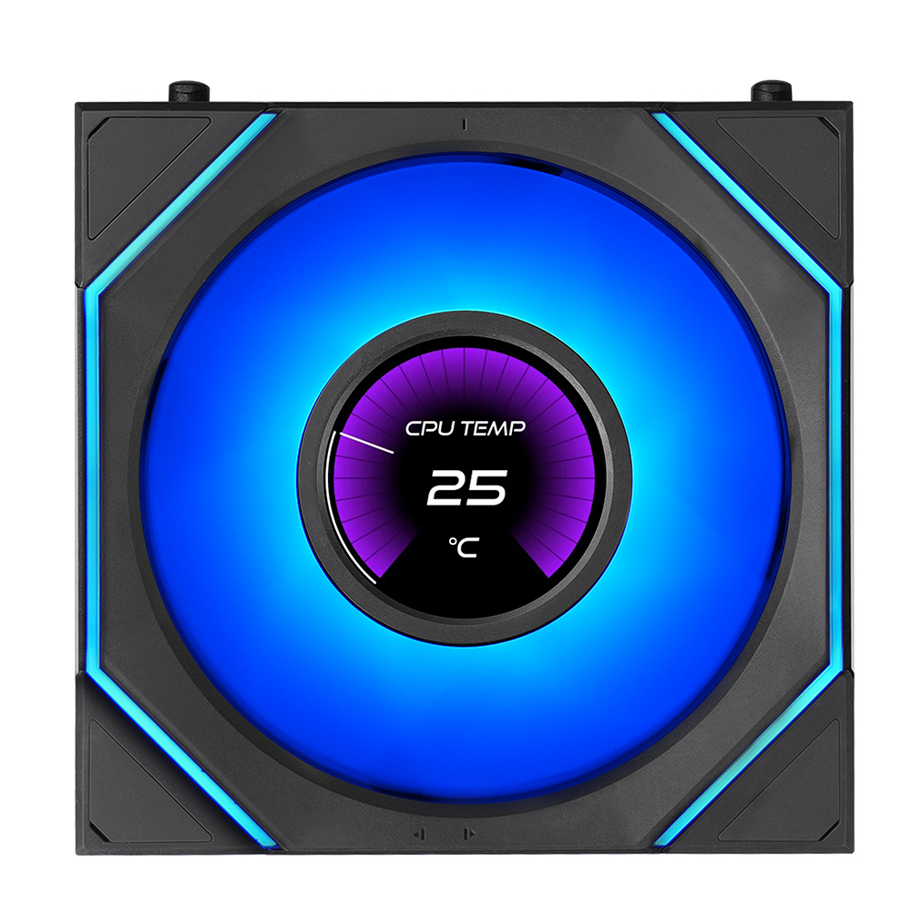 리안리 UNI FAN SL-INF LCD FLEX 120 (블랙)_이미지