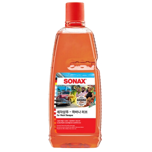 소낙스 세차샴푸 하바나 러브 1L (8개)_이미지