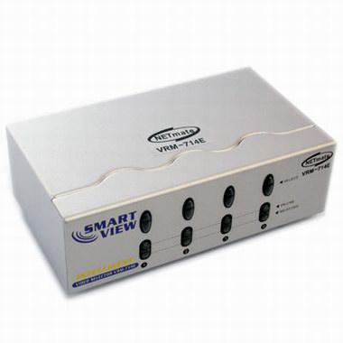 강원전자 NETmate VRM-714E 고해상도 4:1 모니터 수동선택기