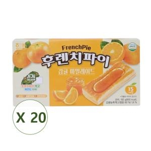 해태제과 후렌치파이 감귤 마멀레이드 192g (20개)