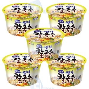 농심 멸치칼국수 사발 75g (5개)_이미지