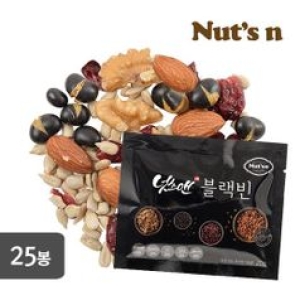 넛츠앤 엠디에프앤 블랙빈 실속형 견과류 건과일 하루한줌