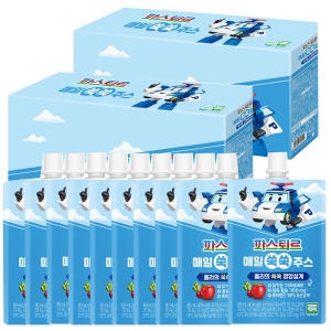 파스퇴르 로보카폴리 매일 쑥쑥 주스 80ml (20개)_이미지