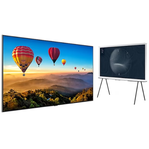 삼성전자 QLED KQ98QC80AFXKR + 더 세리프 KQ50LSB01AFXKR (벽걸이)