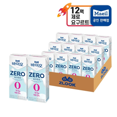 매일유업 매일바이오 제로 190ml (12개)