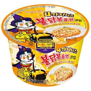 <b>삼양</b>식품 4가지 치즈 불닭볶음면 110g