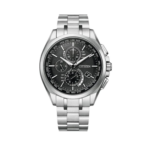 AT8040-57E 아테사 남성 티타늄 에코 드라이브 41.5mm