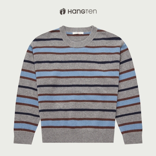 행텐 여성라운드넥멀티스트라이프풀오버 10540-140-817-37E-SH 1002083