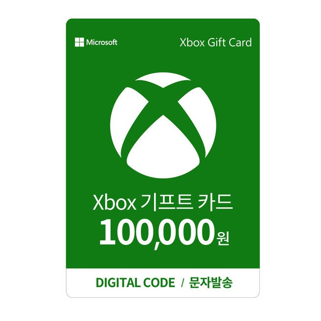 Microsoft <b>XBOX</b> 기프트 카드 국내
