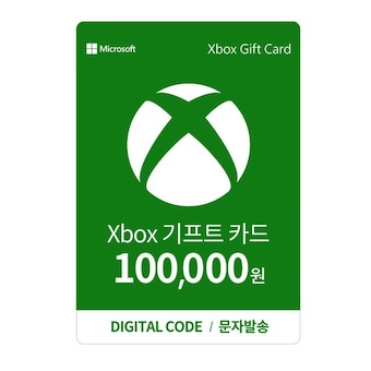 Microsoft <b>XBOX</b> 기프트 카드 국내