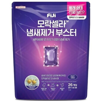 피지(FIJI) 모락셀라 냄새제거 부스터 뽀송한 코튼향 26개입