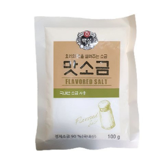 백설 맛소금 100g (4개)_이미지