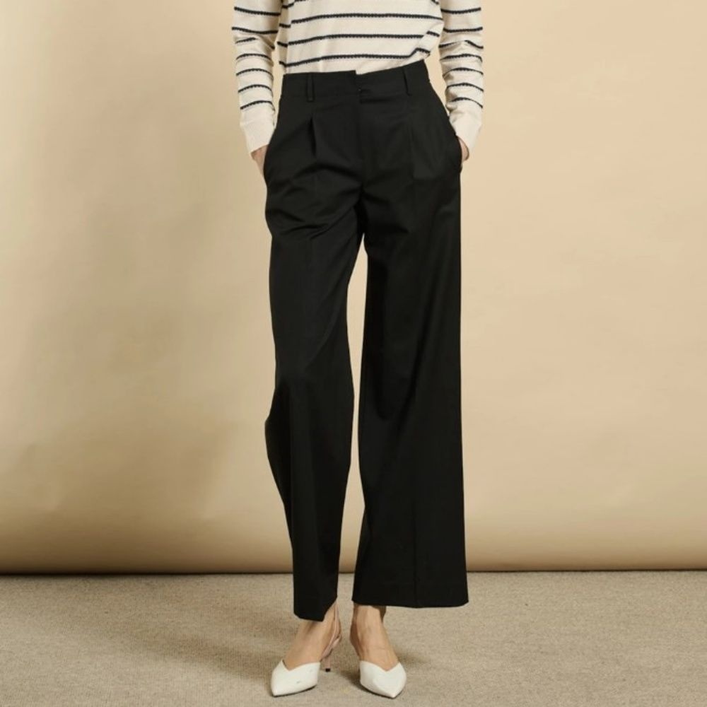 BCBG 백밴딩 레직기 스트레이트 팬츠 B6S2P325 LE1220994382