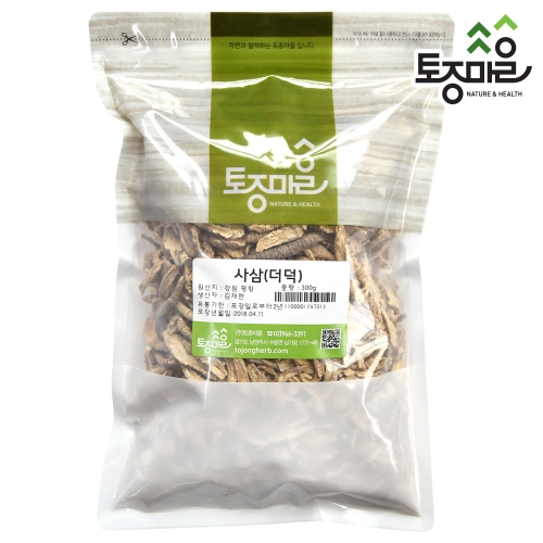  토종마을 국산 더덕 양유,사삼 300g