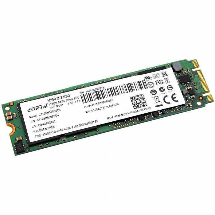 마이크론 Crucial M550 M.2 SATA 해외구매 (128GB)