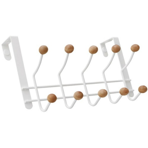네이쳐리빙 모노블 우드 도어훅 문걸이 행거 10구이미지입니다. 누르면 해당 게시물로 새창이동합니다.