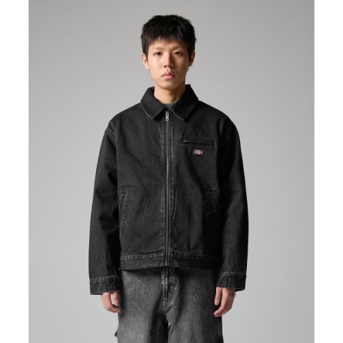 디키즈 ltgt 웨이브 로고 데님 자켓 재킷 Black Denim DK0A87R4G29 145813