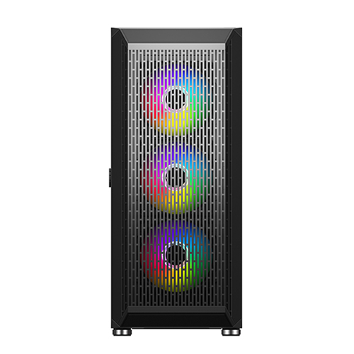 컴이지 킹덤 클라시코 RGB 메쉬 강화유리 (블랙)_이미지