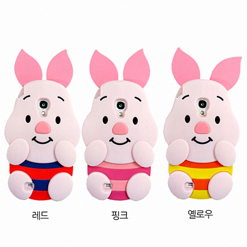 디즈니 LG G3 피그렛 실리콘 케이스_이미지