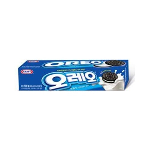 크래프트 오레오 초콜릿 샌드위치 쿠키 화이트크림 100g (5개)_이미지
